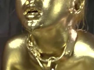 Gold bodypaint sikiş ýapon xxx video
