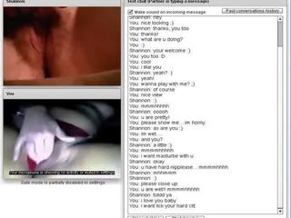 يضم chatroulette #67 عاطفي فتاة اصبع اليد و يستمني شاق