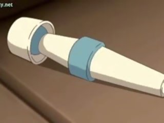 Gjigand boobed anime duke një bishë organ seksual i mashkullit