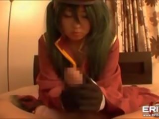 Charming Japanese Cosplayer Gets Pussy Pounded And Creampied