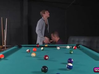 Playing Pool produces Luke Hard And randy