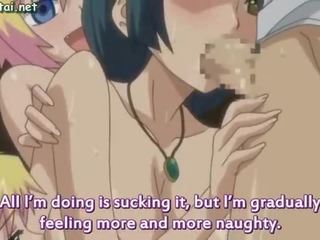 Sexually aroused anime bitches sucking