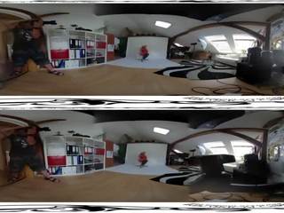 Nice victoria pure 3D VR 360 backstage from photoshoot before dildo masturb X rated movie films