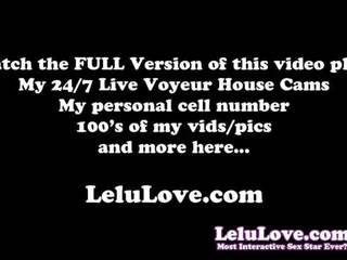 Lelu Love-POV Red Dress Striptease Virtual x rated video
