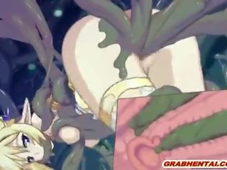 Beautiful Hentai Elf Caught And tremendous Drilled Wetpussy By S