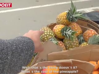 Letsdoeit - λατίνα πηγαίνει από selling fruits να selling μουνί