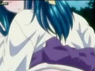 Veľký meloned anime slúžka majúce sex video