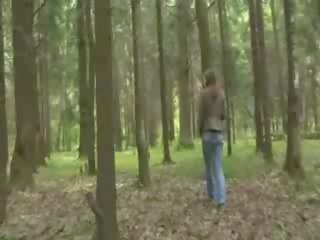 Adventure blowjob in the forest