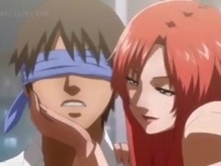 Sacanagem anime gostosa seducing jovem grávida garanhão para sexo a três