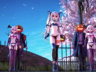 [mmd]alice - halloween nahé.