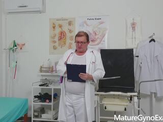 Physical Exam and Pussy Fingering of Czech Peasant Woman: Gyno Fetish grown-up sex
