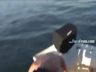 Outside adult clip with my exgf on boat
