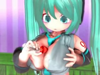 3d hatsune miku volwassen video-